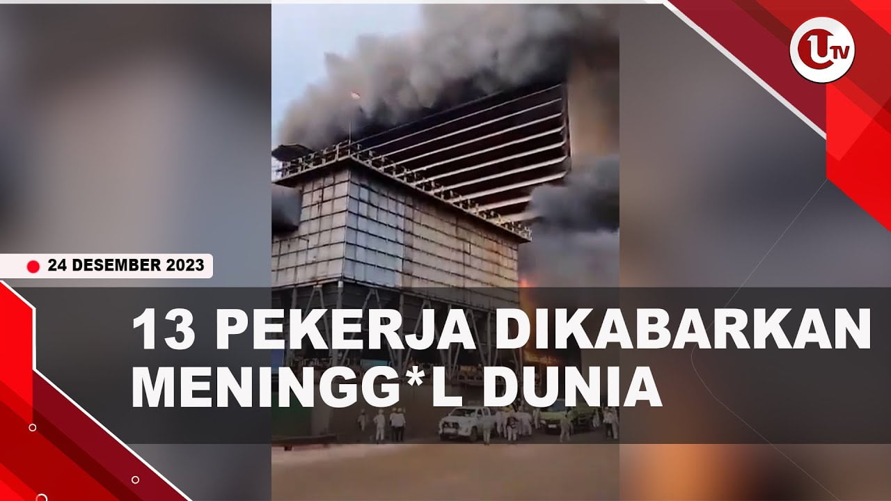 [Video] Tungku Smelter PT ITSS di Sulteng Meledak