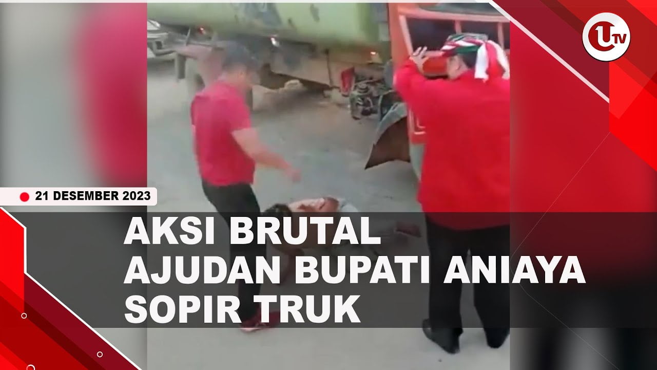 [Video] Ajudan Bupati Kutai Barat Aniaya Sopir Truk | U-NEWS