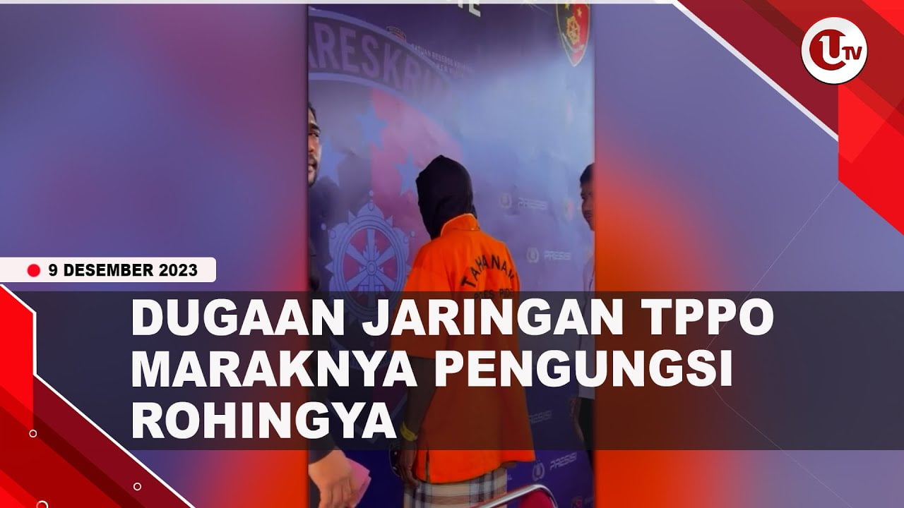 [Video] Jokowi Duga Ada Perdagangan Orang dari Masuknya Pengungsi Rohingya | U-NEWS