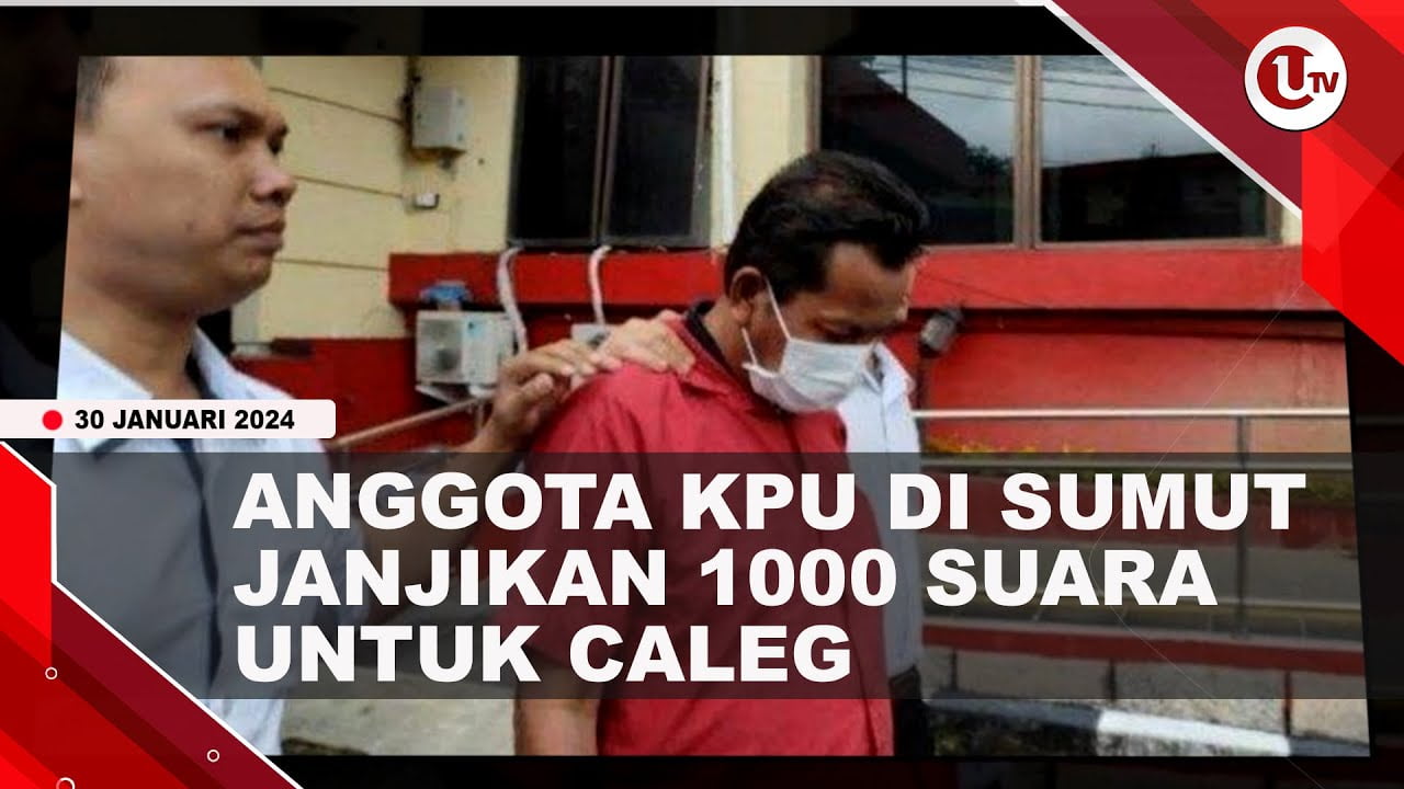 [Video] Janjikan 1000 Suara untuk Caleg, Anggota KPU Terima Rp50 Juta