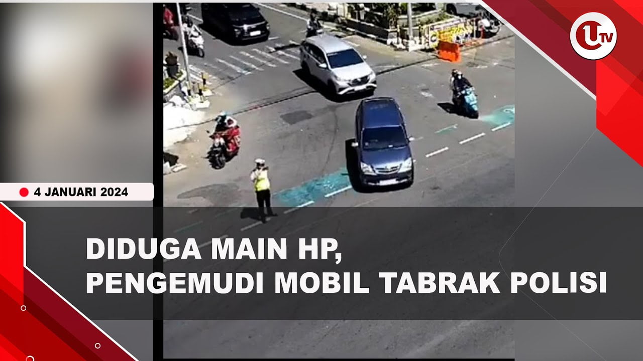 [Video] Anggota Satlantas Tewas Tertabrak saat Mengatur Lalu Lintas