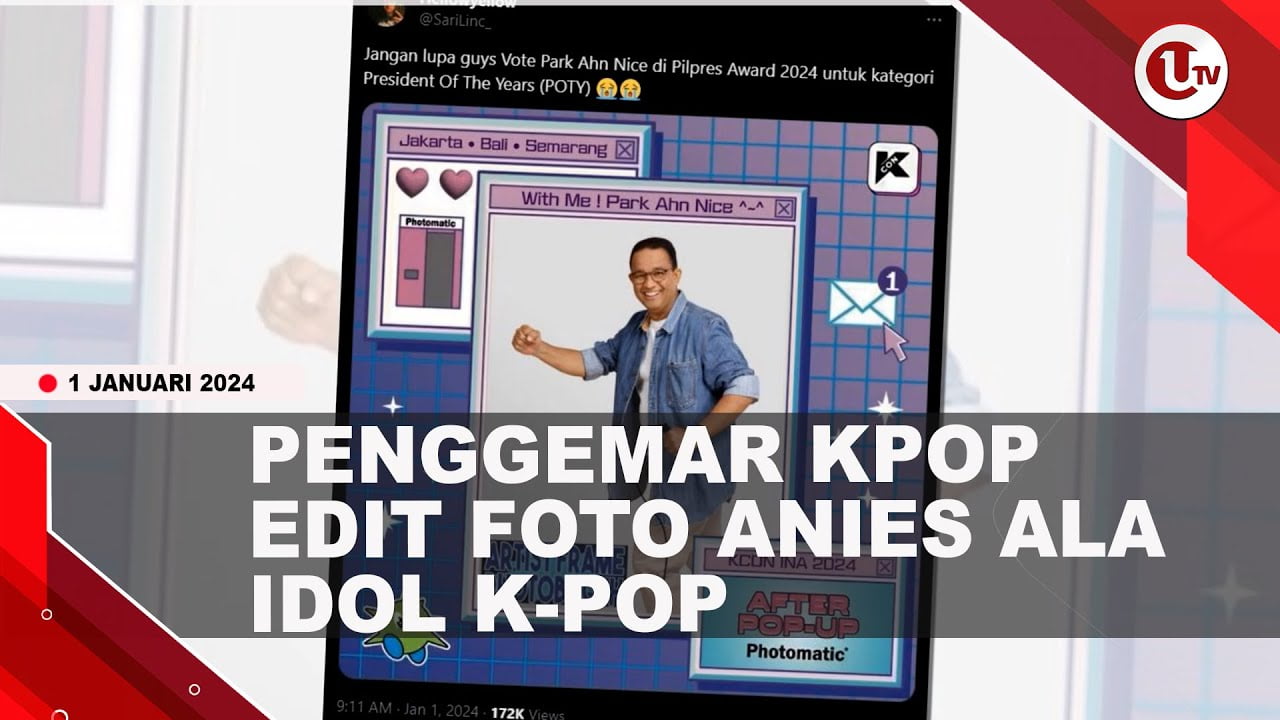 [Video] Anies Trending Lagi, Kini Dapat Julukan Park Ahn Nice