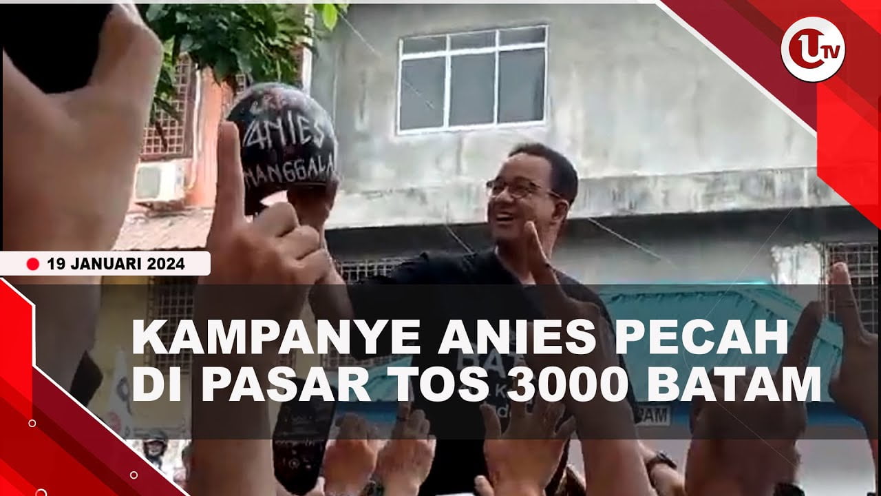 [Video] Momen Anies Pamerkan Helm Pendukungnya