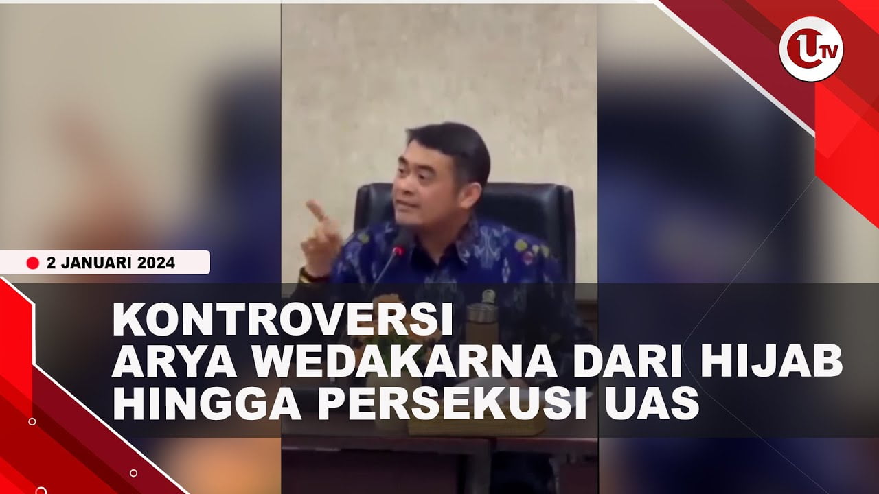 [Video] Anggota DPD RI Arya Wedakarna Diduga Rasis Soal Penggunaan Hijab