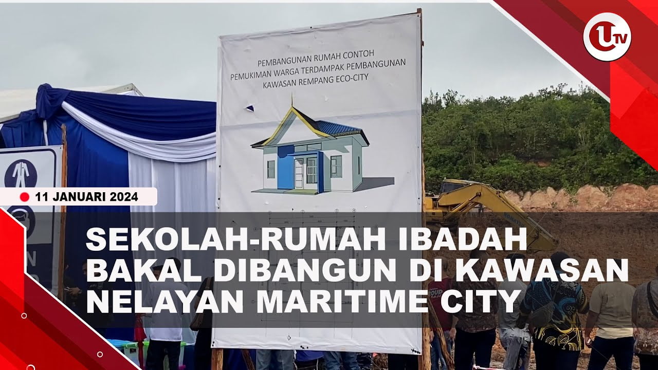 [Video] BP Batam akan Bangun Berbagai Fasilitas di Kawasan Nelayan Maritime City
