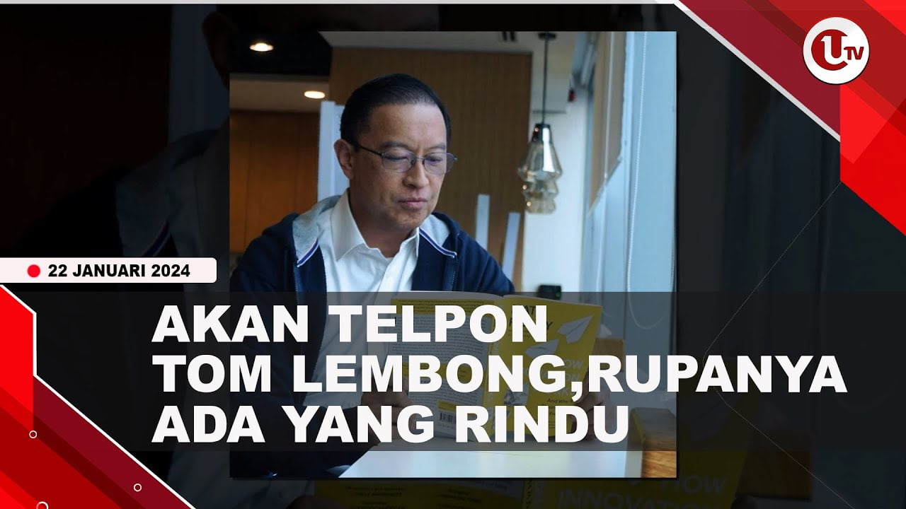 [Video] Berulang Kali Disebut Gibran, Cak Imin akan Telpon Tom Lembong