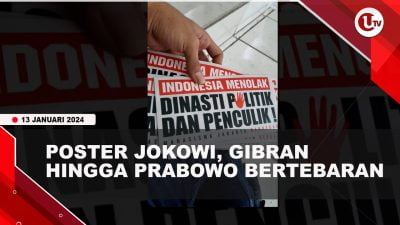 [Video] Ramai Gerakan Mahasiswa Tolak Politik Dinasti dan Pelanggaran HAM