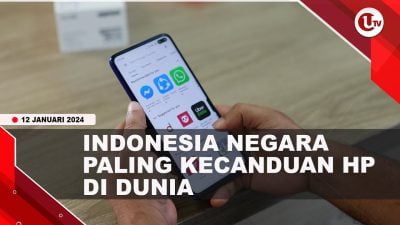 [Video] Indonesia Peringkat Pertama Kecanduan HP di Dunia, 6,5 Jam Per Hari