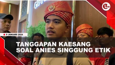 [Video] Kaesang Klaim Prabowo Tampil Baik saat Debat