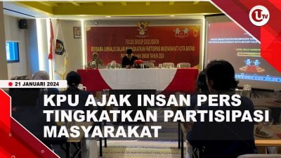 [Video] KPU Batam: Sudah Boleh Kampanye di Media Massa