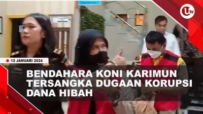 [Video] Bendahara KONI dan Pembantu Administrasi Tersangka Dugaan Korupsi Dana Hibah