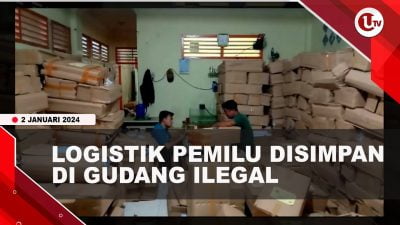 [Video] Bawaslu Temukan Logistik Pemilu di Gudang Ilegal