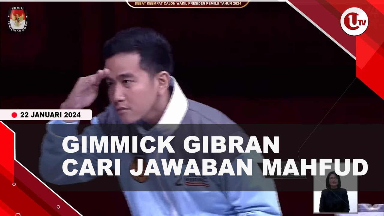 [Video] Mahfud Sebut Pertanyaan Gibran Ngawur dan Tidak Perlu Dijawab