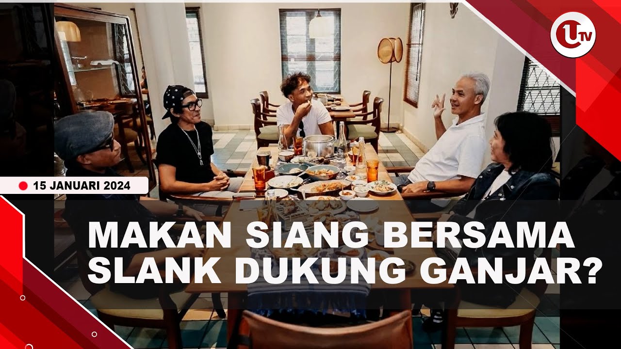 Ganjar Makan Siang Bersama Personil Slank