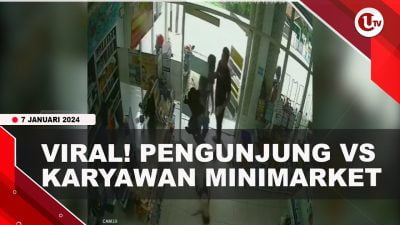 [video] Anak Terbentur Pintu, Pengunjung Hajar Karyawan Minimarket  I U NEWS