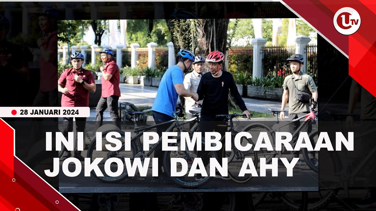 JOKOWI DAN AHY GOWES HINGGA SARAPAN BARENG DI YOGYA