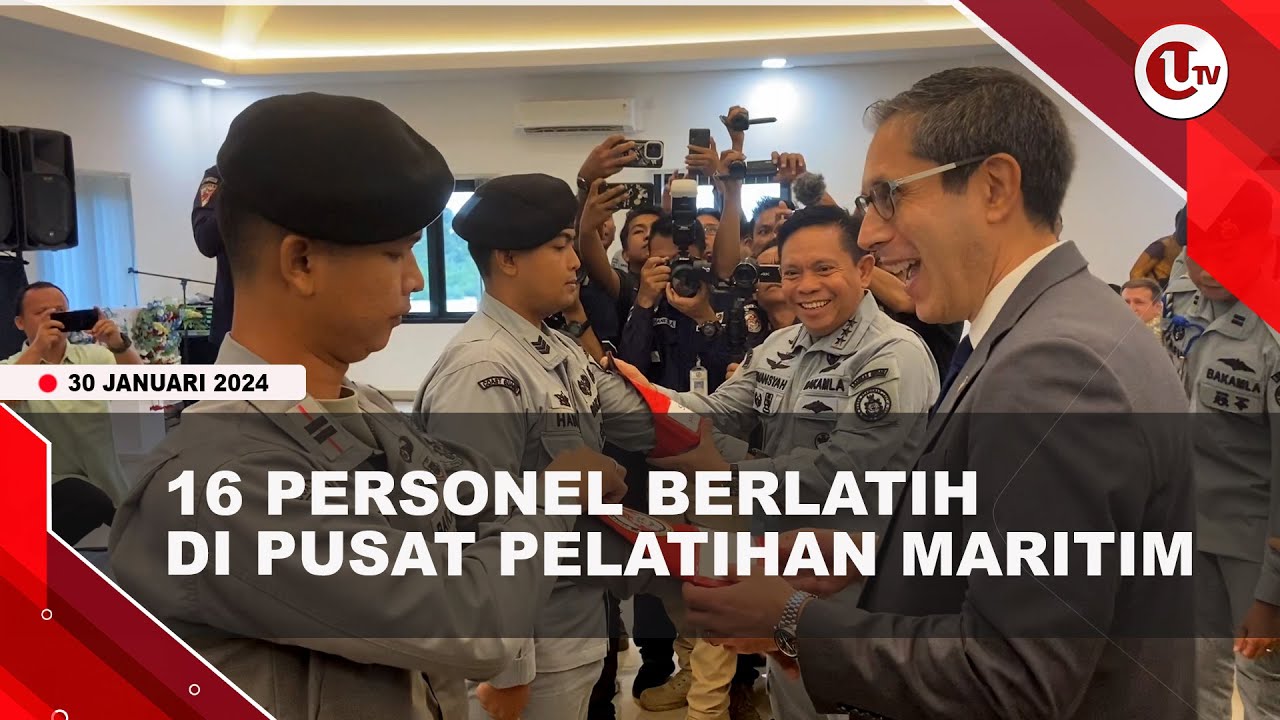 16 PERSONEL BAKAMLA JADI SISWA PERTAMA DI PUSAT PELATIHAN MARITIM