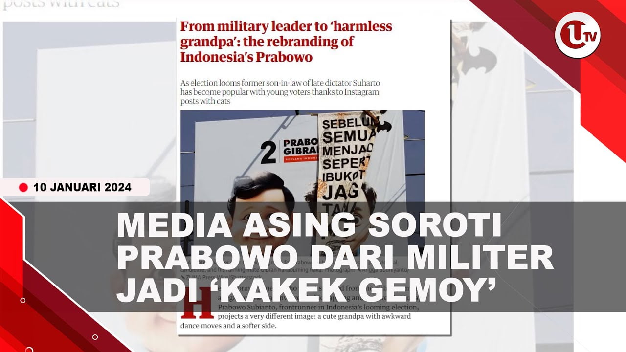 [Video] Media Asing The Guardian Soroti Citra Baru Prabowo