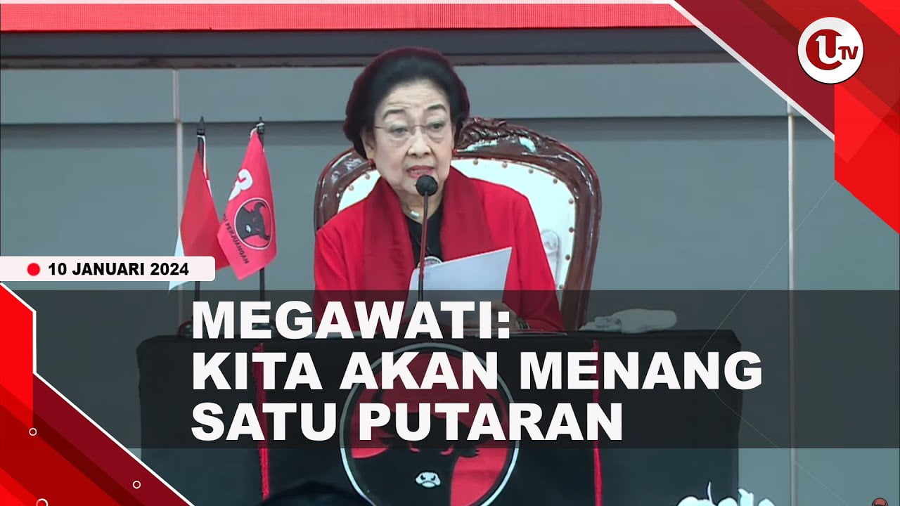 [Video] Megawati Yakin Ganjar-Mahfud Menang Satu Putaran