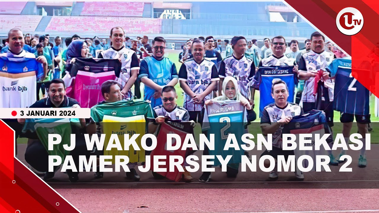 [Video] Foto Dengan Jersey Nomor 2, PJ Wali Kota Bekasi Klarifikasi