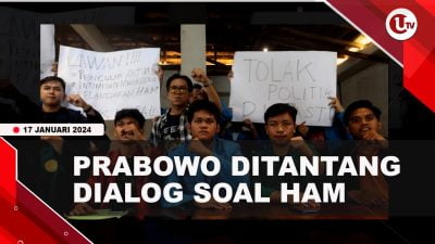 [Video] Aktivis Mahasiswa Tantang Prabowo Dialog Soal HAM