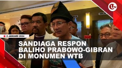 [Video] Sandiaga Minta Pemasangan APK Tidak Ganggu Promosi Wisata