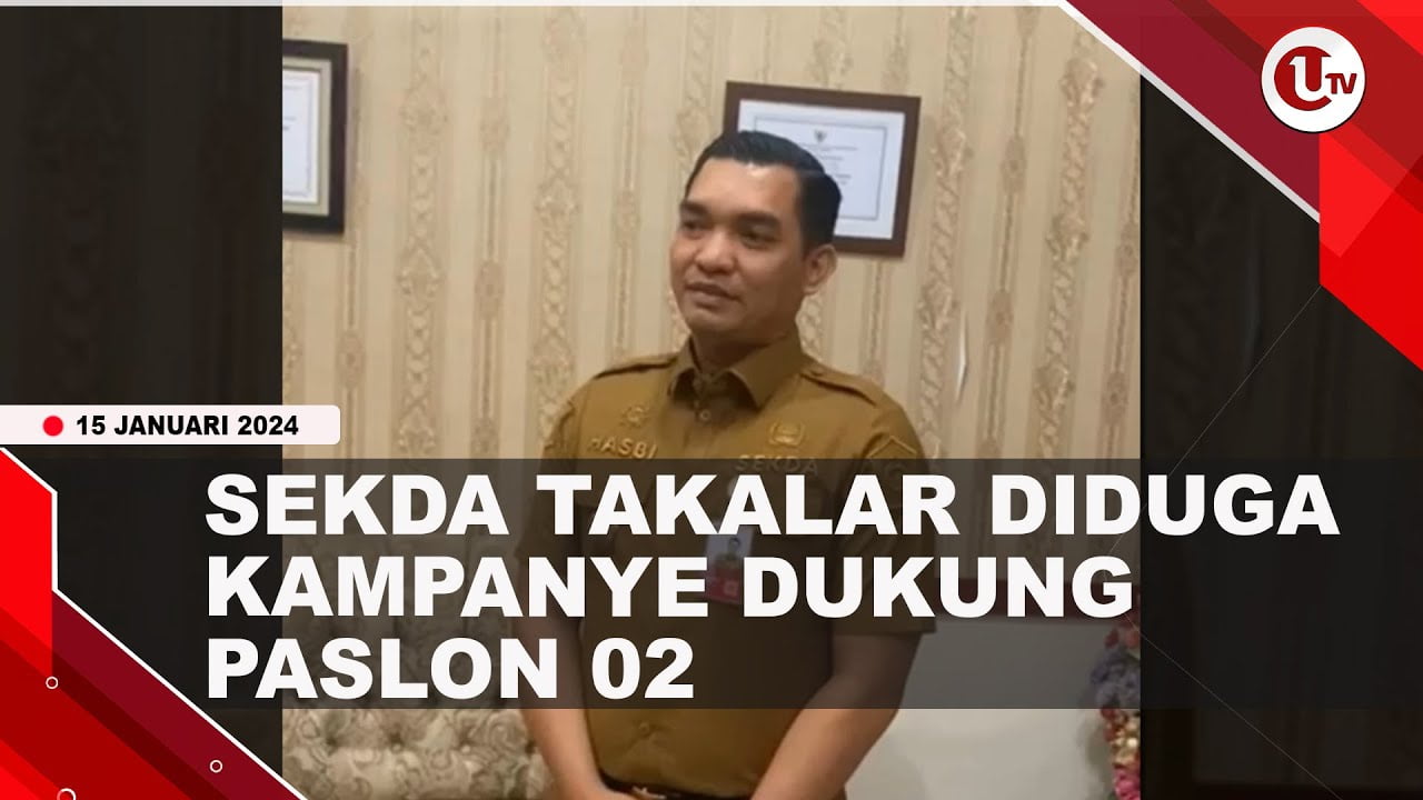 [Video] Sekda Takalar Sebut Jokowi Angkat Guru jadi ASN jika Gibran Menang