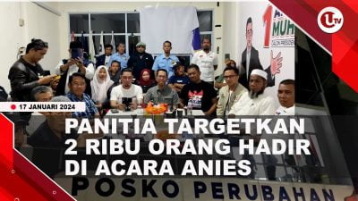 [Video] Panitia Silaturahmi Anies Targetkan 2 Ribu Orang Hadir