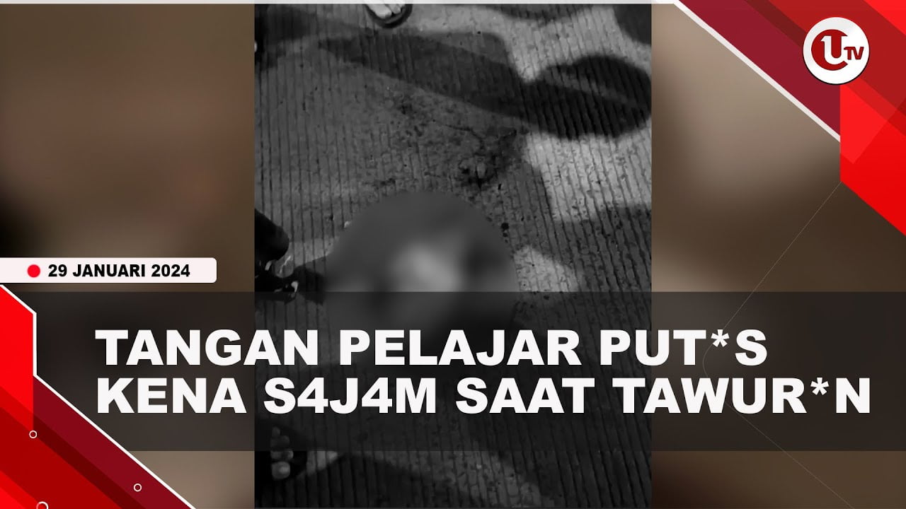 [Video] Tawuran Antar Pemuda di Flyover Pasar Rebo Jaktim