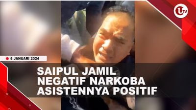 [Video] Hasil Tes Urine Saipul Jamil Negatif Narkoba