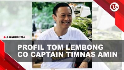 [Video] Tom Lembong, Co Captain Timnas Amin Mantan Menteri Jokowi