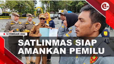 [Video] 1.402 Satlinmas Siap Amankan Pemilu di Tanjungpinang