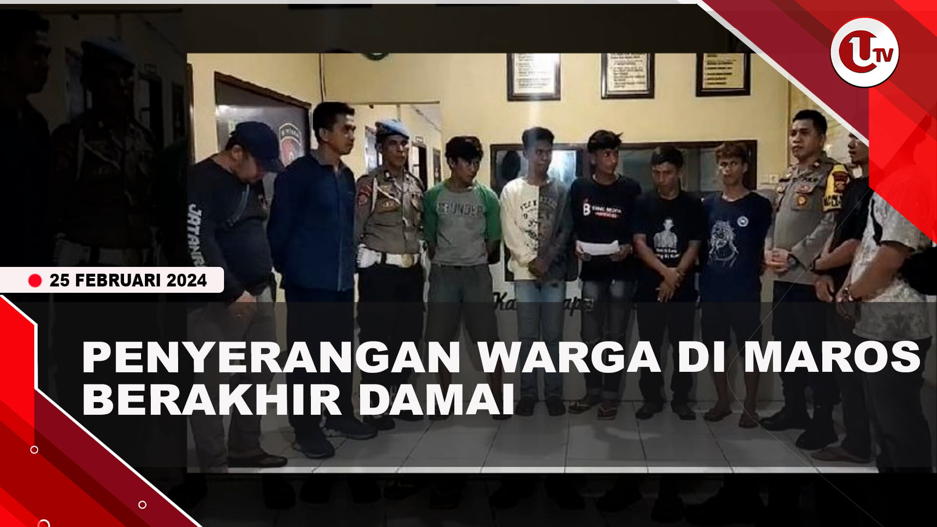 Kasus Pengantar Jenazah Serang Warga Berakhir Damai