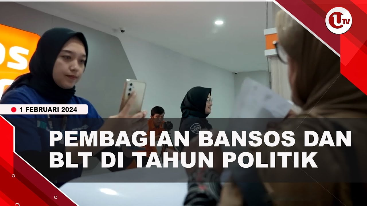 [Video] Anggaran Bansos 2024 Naik Hingga Rp96 Triliun