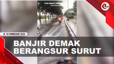 [Video] Banjir Demak Berangsur Surut di Hari ke 12