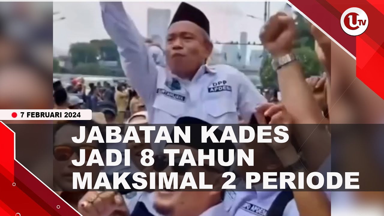 [Video] DPR dan Kemendagri Sepakati Revisi UU Tentang Desa