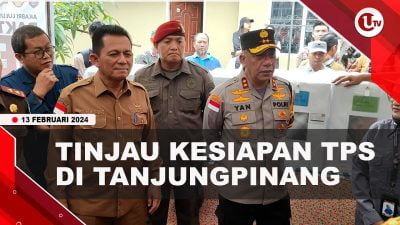 [Video] Kapolda dan Gubernur Kepri Tinjau Kesiapan TPS di Tanjungpinang