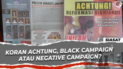 [LIVE] Koran Achtung, Black Campaign atau Negative Campaign? | SIASAT