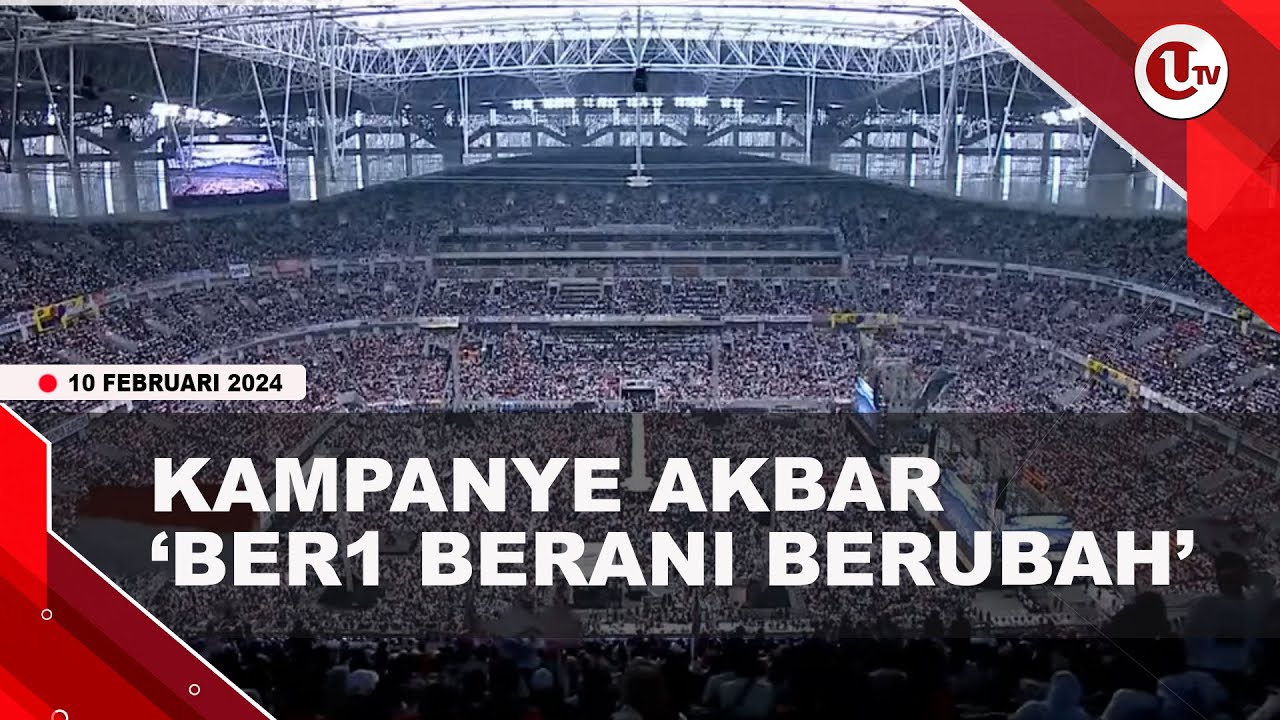 [Video] Lautan Massa Memadati Jakarta Internasional Stadium