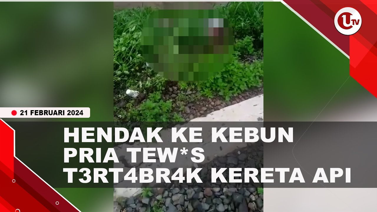 Pengendara Motor Tewas Tertabrak Kereta