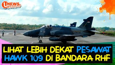 [Video] 3 Pesawat Skadron Hawk 109 Tiba di Bandara RHF | U-NEWS WEEKEND
