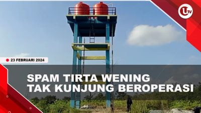 [Video] Habiskan Anggaran 400 Juta, SPAM Tirta Wening Tak Kunjung Beroperasi