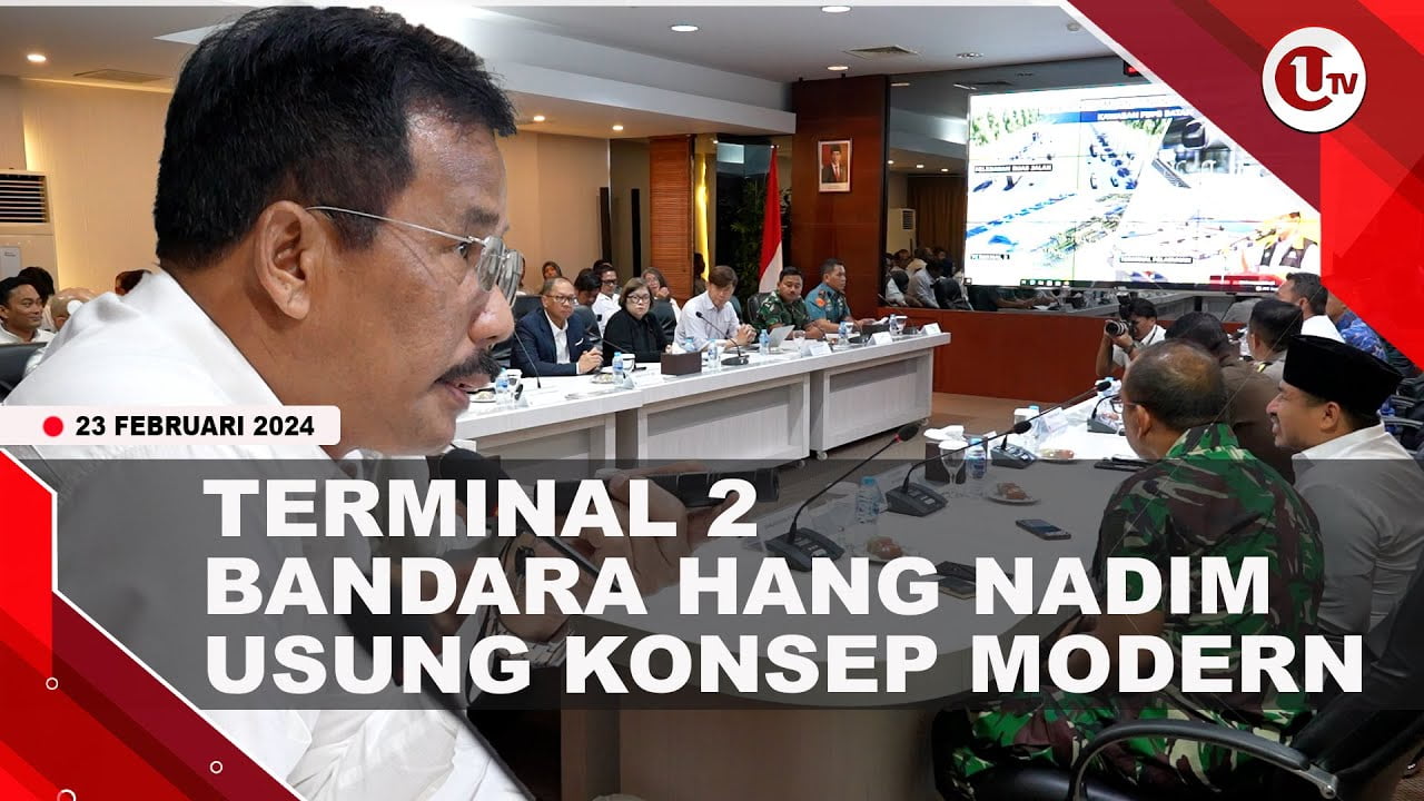 Interior Terminal 2 Bandara Hang Nadim Usung Konsep Modern