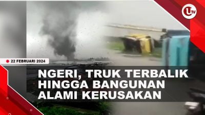 [Video] Angin Puting Beliung Terjang Sumedang-Bandung