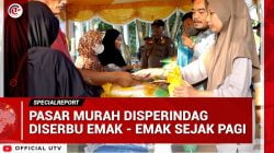 Pasar Murah Disperindag Diserbu Emak - Emak Sejak Pagi | U-NEWS SPESIAL REPORT