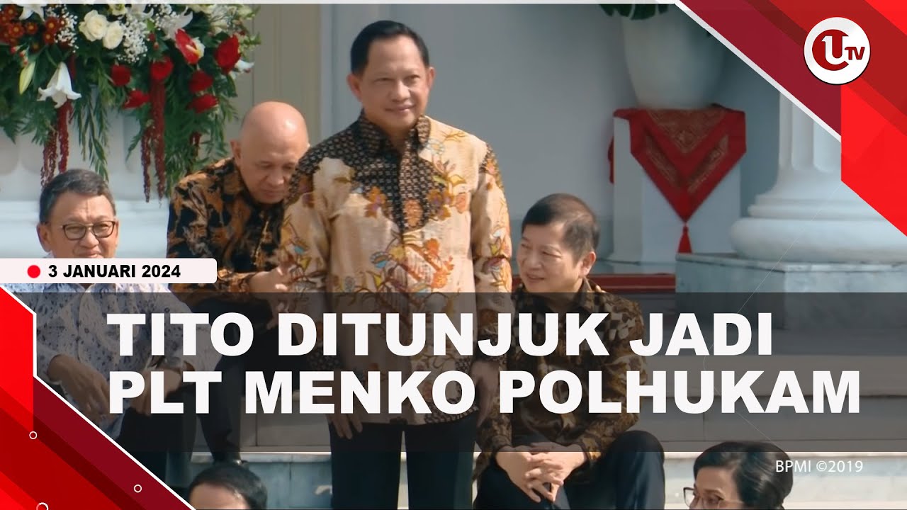 JOKOWI TUNJUK TITO KARNAVIAN JADI PLT MENKO POLHUKAM