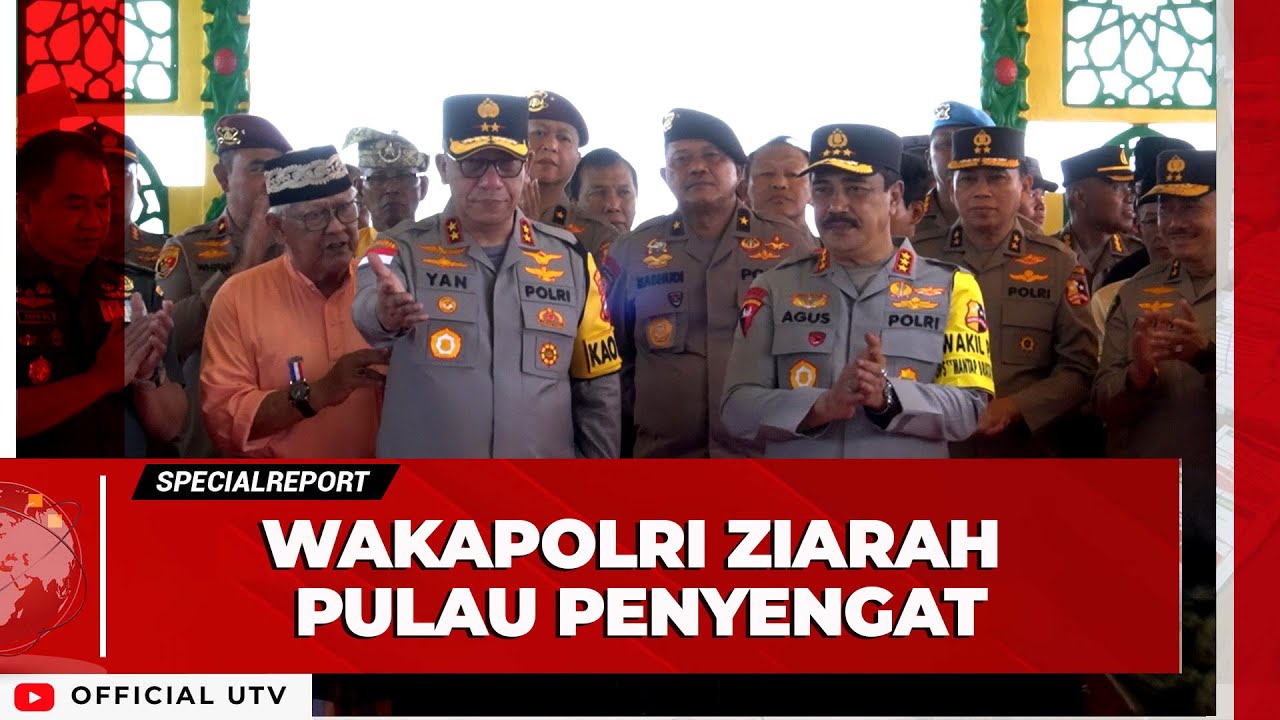 AGENDA WAKAPOLRI KOMJEN AGUS ANDRIANTO DI PULAU PENYENGAT