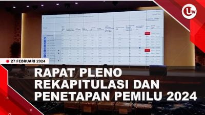 [Video] KPU Bintan Gelar Rapat Pleno Rekapitulasi dan Penetapan Pemilu 2024
