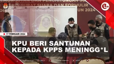 [Video] KPU Akan Beri Santunan Kepada KPSS Meninggal Rp36 Juta