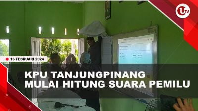 [Video] KPU Tanjungpinang Lakukan Rekapitulasi Suara di 4 Kecamatan